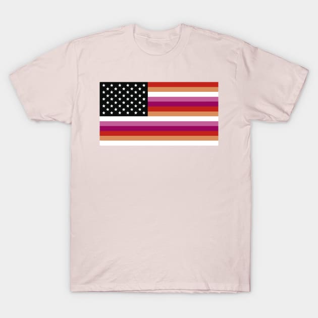 united states of lesbian T-Shirt by remerasnerds